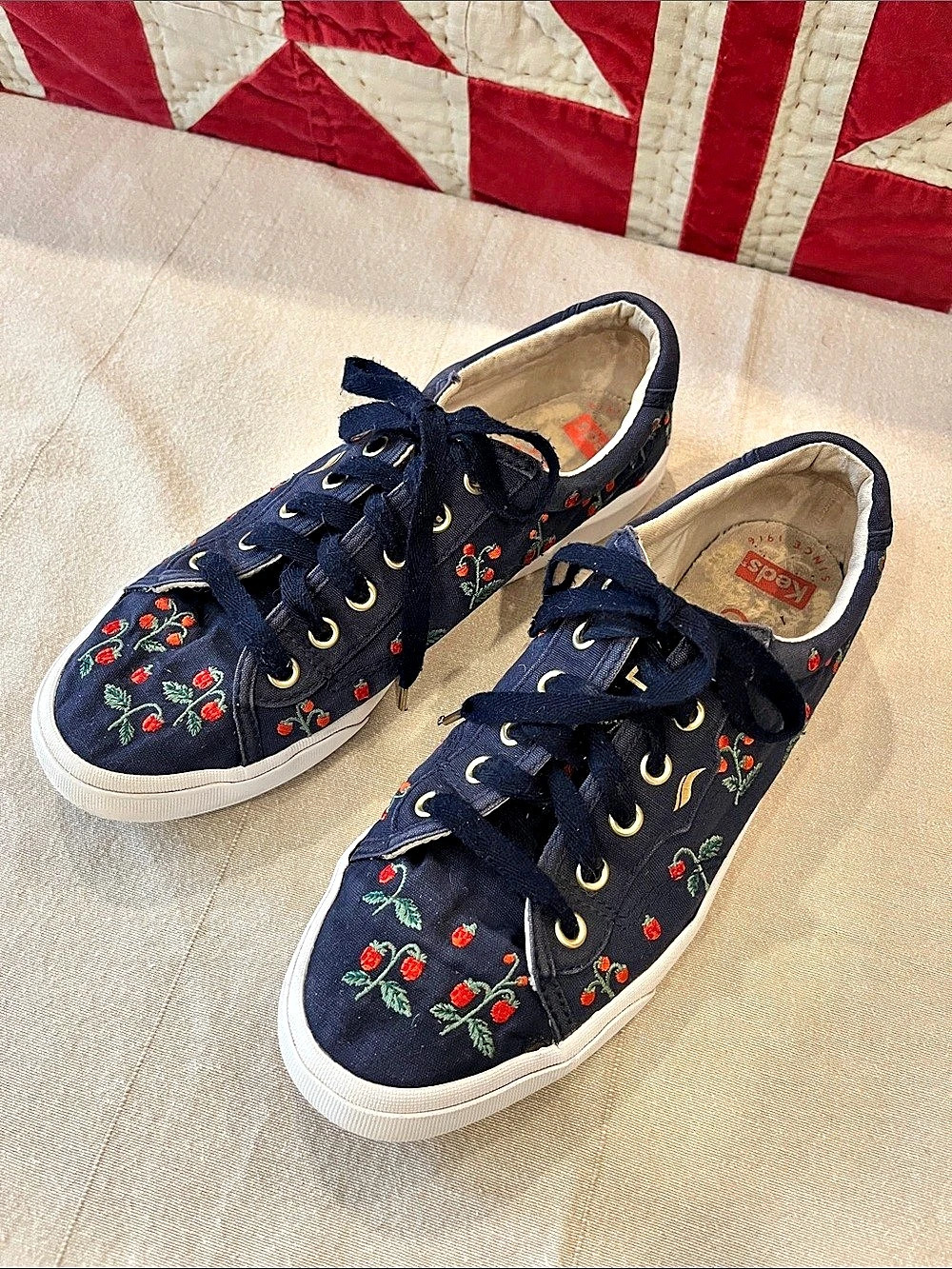Keds Rifle Paper Co. x Keds Floral Sneakers US 8